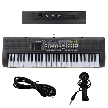 61 Keys Medium Electronic Keyboard Piano With Microphone
